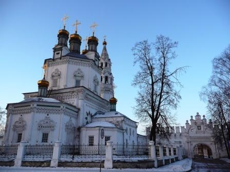 Верхотурский кремль с Троицким Собором